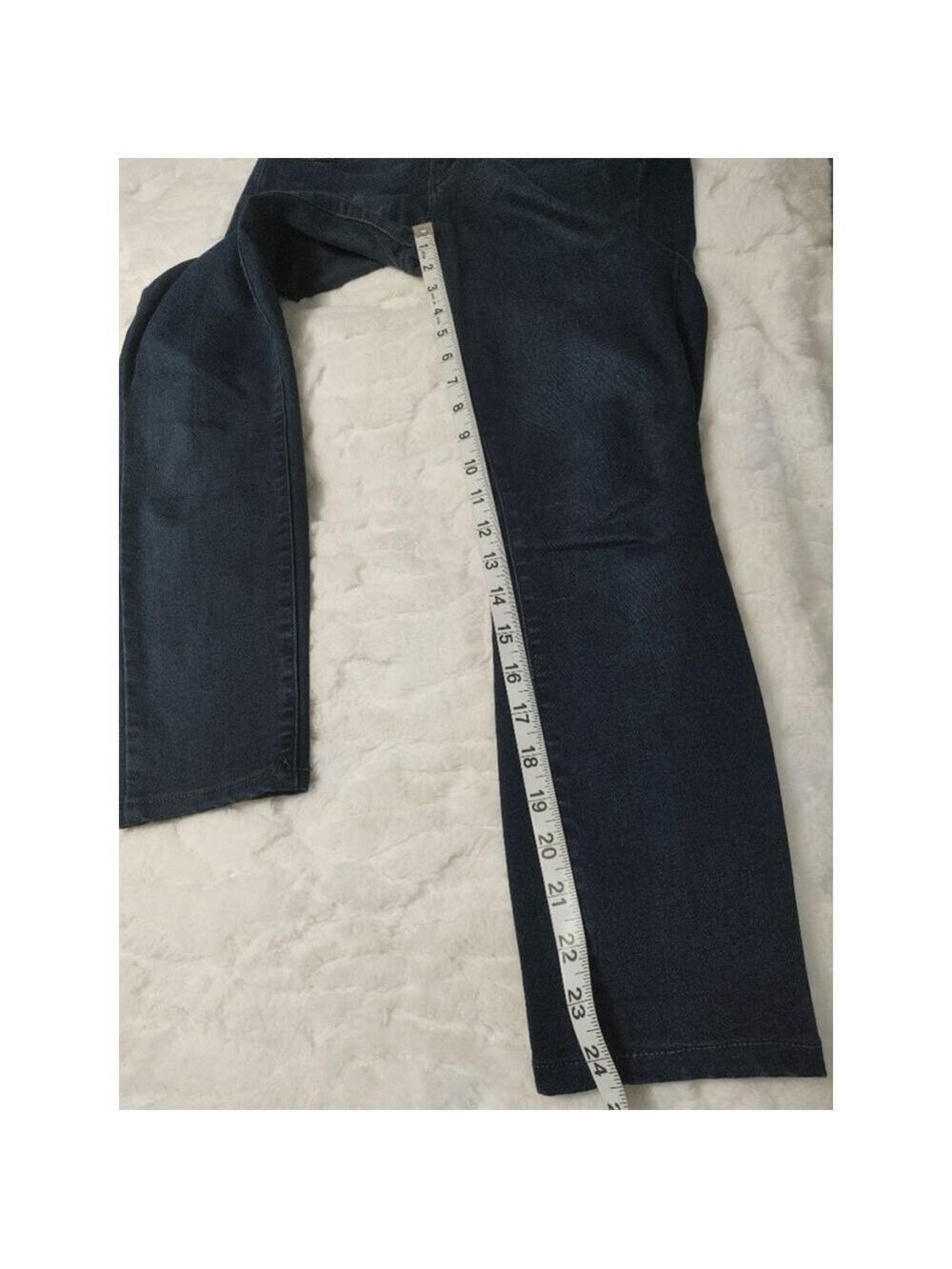 Women's PAIGE Dark Blue Verdugo Ultra Skinny Davis Ankle Jeans Size 28 - Picture 9 of 11